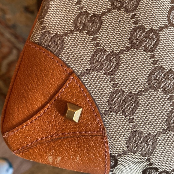 Gucci Studded Jacquard CrossBody Canvas - Picture 6 of 13